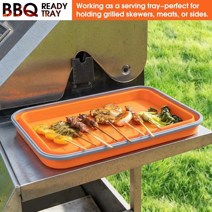 Annaklin 10L Collapsible Marinating Tub with Lid for BBQ and Food Prep
